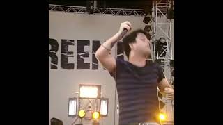 Green Day performing Basket Case Live Cologne Germany 2001 [upl. by Ecinrev82]