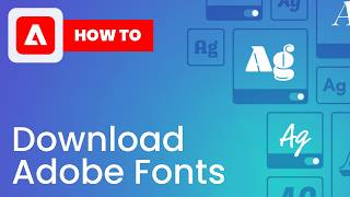 How to Download Adobe Fonts 2024  Easy Guide [upl. by Shaughn]