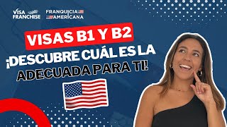 Visa B1B2 ¿Cuál es la Correcta para tu Viaje a Estados Unidos  Entendiendo Sus Diferencias [upl. by Abeh]