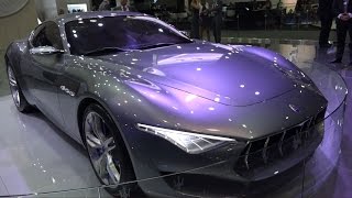 Maserati Alfieri – Dubai Motor Show 2015 [upl. by Malet]