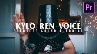 Kylo Ren voice effect tutorial  Premiere Pro [upl. by Yrrem645]