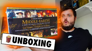 UNBOXING  Middle Earth 6Film Ultimate Collectors Edition 4K UlHD  Bluray  Digital [upl. by Blythe]