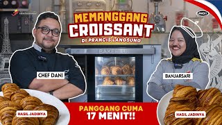 Cara Membuat Croissant dengan Oven UNOX BAKERLUX SHOPPro Arianna With Chef dari UnoxAsia baking [upl. by Yromem450]