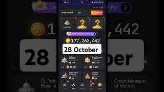 Zen coin daily combo Today 28 October  Zen coin combo cards zencoin combo [upl. by Sokim]