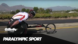 The Art of Wheelchair Racing  Gillette World Sport [upl. by Ahiel]