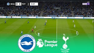 LIVE 🔴 BRIGHTON vs TOTTENHAM  Premier League 20242025 EPL  06 October 2024  FL 2025 Gameplay [upl. by Immas]