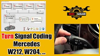 Turn Signal Coding Mercedes using Vediamo [upl. by Ledairam]