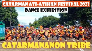 ATIATIHAN FESTIVAL DANCE EXHIBITION CATARMANANON TRIBE  FERNAN FABRIGARAS [upl. by Elcin]