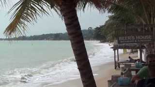 Koh Samui Lamai Beach  Beers House Restaurant amp Bungalows 07122013 [upl. by Ellicul]