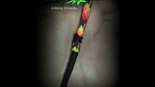 How to Fuse paracord The quotManny Methodquot adding to existing work [upl. by Eelynnhoj]