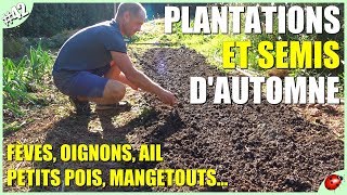 PLANTATIONS ET SEMIS DAUTOMNE [upl. by Treble]