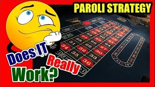 We Have Put The PAROLI Strategy To The Test ♣ DOES IT REALLY WORK ♦ Mastering Roulette ♠ [upl. by Esidarap]