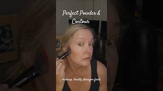 Perfect Powder amp Contour Quick Application Tips MakeupTips ContourTutorial FlawlessFinish [upl. by Ennael382]