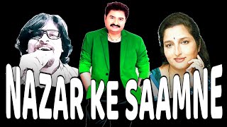 Nazar Ke Samne Jigar Ke Pas SP Rafi 🎬Aashiqui 🎙️Kumar Sanu Anuradha Paudwal [upl. by Mighell]