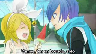 Hermanas Vocaloid Unidas Rin Miku Luka  Onii Yuukai spanish subs mp3 and lyrics VOCALOID [upl. by Orgel323]