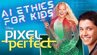 overanalyzing disneys Pixel Perfect the AI girlfriendpopstar movie from 2004 🔮✨🤖🧑‍💻 [upl. by Ahsyia]