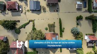 ¡El Danubio alcanza 85 metros Europa en carrera contra el tiempo por inundaciones aterradoras [upl. by Ytak]