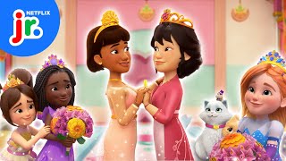 Princess Royal Wedding 💍👑 Princess Power  Netflix Jr [upl. by Flosi584]