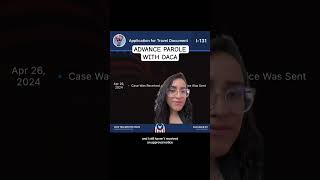 Advance parole with daca status 🇲🇽 daca advanceparole shorts [upl. by Ortrud]