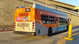 LACMTA 2015 New Flyer XN40 3927 [upl. by Arbba]