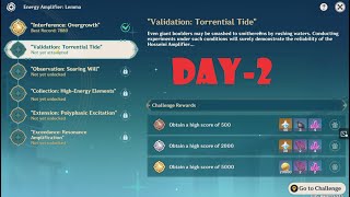 48 Event quotEnergy Amplifier Lemma Day 2quot Full points Genshin Impact [upl. by Ardaid]