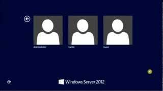 How to create a user account on Windows Server 2012 [upl. by Auj632]