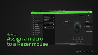 How to assign a macro to a Razer mouse [upl. by Ravens606]