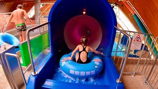 Galaxy Flash Water Slide at Badeparadies Black Forest [upl. by Plerre314]