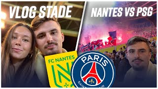 VLOG FC NANTES PSG ❤️💙 LE PSG SE BALADE 30 grosse ambiance [upl. by Attlee]