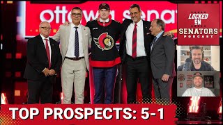 Top10 Ottawa Senators Prospects Part II  Summer 2024 [upl. by Zippel]