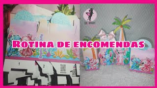 Fiz minha 1° venda na shopee e Elo7estava gravando e saiu mais 1 venda rotinadeencomendas [upl. by Eizdnil]