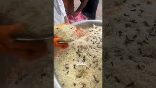 Best Lucknowi Biryani Lalla Biryani trending indianstreetfood shortvideo vlog youtube [upl. by Ennayelsel]