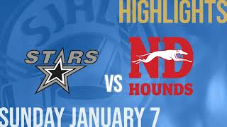 Battlefords North Stars vs Notre Dame Hounds Jan 7th [upl. by Giana]