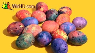 Speckle Egg  Colorful Easter Eggs  Coloring Easter Eggs  DIY Youtube Video [upl. by Erwin]