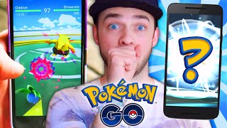 Pokemon GO Gameplay  GYM BATTLES amp HOW TO EVOLVE [upl. by Araminta]