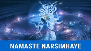 Aarti Shree Narsingh Bhagwan Ki । Namaste Narsimhaye । Narsingh Kavach । With Lyrics amp Translation [upl. by Neumeyer5]