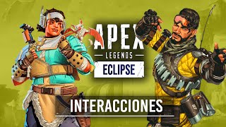 Nuevas interacciones entre VANTAGE y MIRAGE  Apex Legends  Español  Temporada 15  Eclipse [upl. by Evelyn]