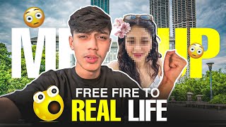 Rattler and Tagaru Gaming met a Free Fire Girl Streamer😊Tagaru Face Reveal [upl. by Francesca]