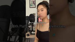 Édith Piaf  Non je ne regrette rien cover  frenchsong frenchmusic edithpiaf [upl. by Ardnael194]