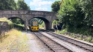 D9551 amp D9504 arrive at Wirksworth 14s60 [upl. by Siryt239]