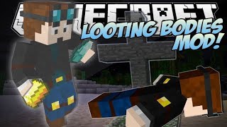 LOOTING BODIES MOD amp ADONS FOR MINECRAFT BEDROCK EDTION 118 AND 119  MEDIA FIRE [upl. by Rigdon]