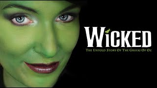 ELPHABA THROPP  Wicked  HALLOWEEN Makeup Tutorial [upl. by Llehsad]