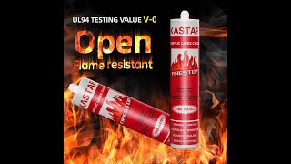 How to use Firestop Silicone Sealant  Pls follow the video [upl. by Rebekah648]