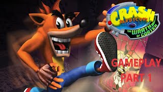 Crash Bandicoot The Wrath of Cortex 106 Intro amp Warp Room 1 amp Cranch amp RokKo Boss Gameplay part 1 [upl. by Farrand]