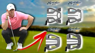 TaylorMade Spider Tour Series Putters COMPLETE REVIEW [upl. by Maurice]