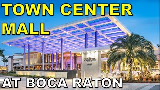 Walking Tour Town Center at Boca Raton Mall Florida USA [upl. by Latia]