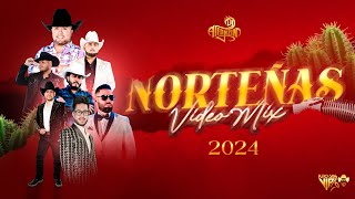 Norteñas NUEVAS VÍDEO Mix 2024  Dj Alfonzin [upl. by Eirod728]