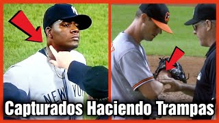 Lanzadores Capturados Haciendo Trampas Sustancias Prohibidas MLB [upl. by Manno29]