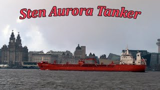 Sten Aurora Tanker Outbound [upl. by Otnas]