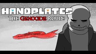 Handplates The Genocide Route  FULL EPISODE Comic Dub [upl. by Tammie]